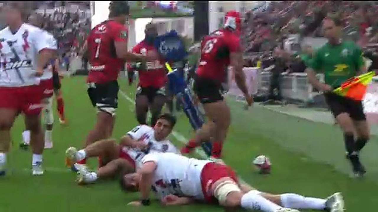 TOP 14 - Essai de Gianmarco LUCCHESI (RCT) - RC Toulon - Stade Français Paris