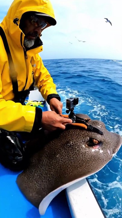 You’re a Stingray discovering a lost ancient civilization deep in the ocean… 🌊