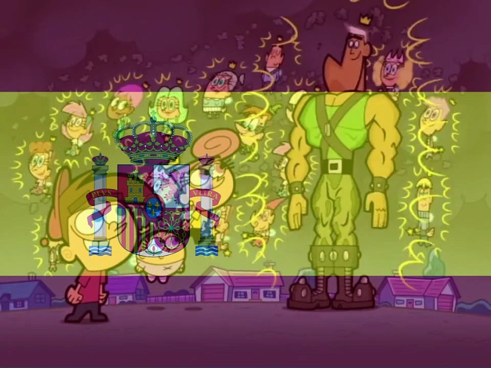 The Fairly OddParents/Los Padrinos Magicos - Anti-Poof Ending Scene (European Spanish/Español De España Dub)