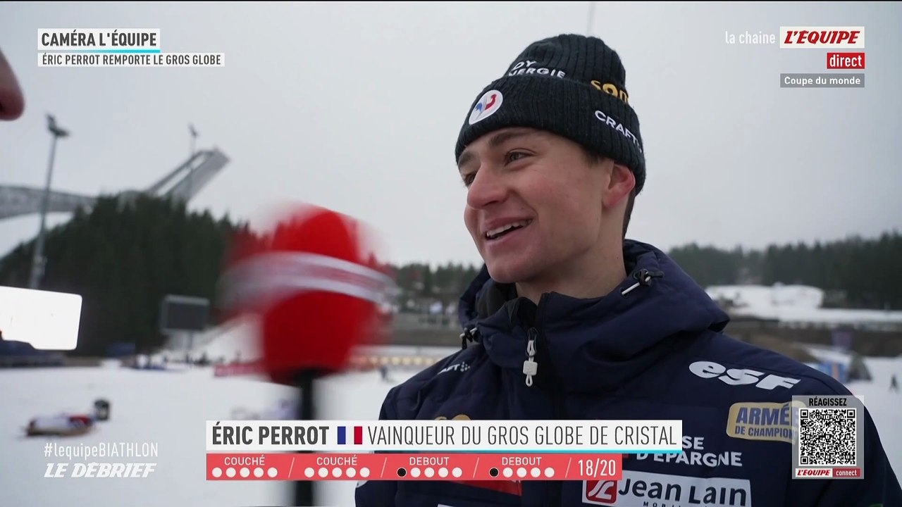 Éric Perrot : « Je me suis régalé ! » - Biathlon - Coupe du monde (H)