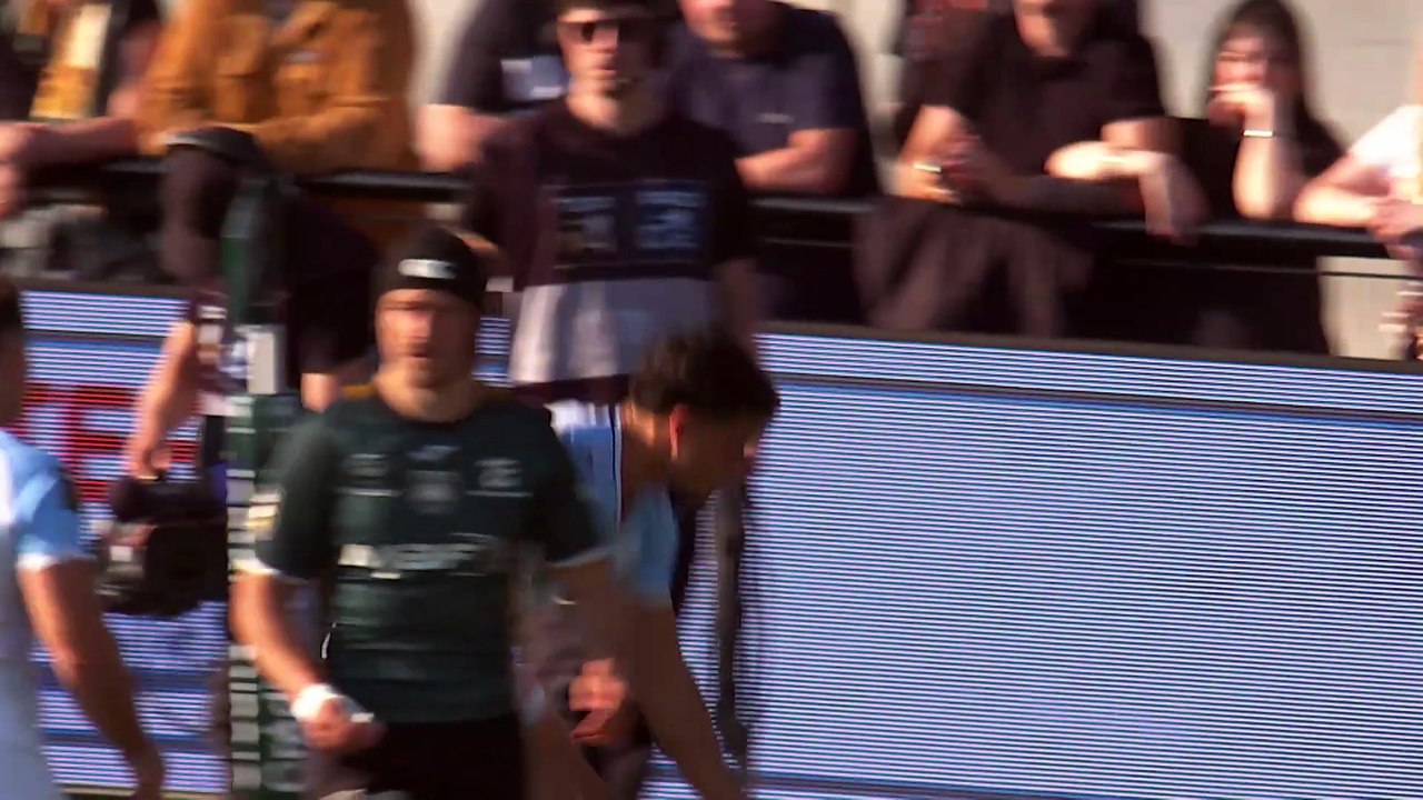 TOP 14 - Essai de Tom SPRING (AB) - US Montauban - Aviron Bayonnais