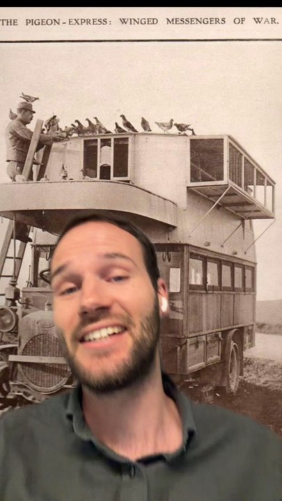 Un colombier MIBILE britannique