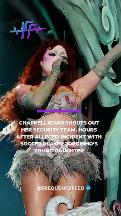 Chappell Roan Shouts Out Her Security Team