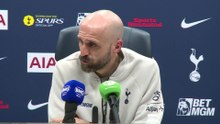 Tottenham coach Bruno Saltor reflects on their 3-0 loss at home to Nottingham Forest