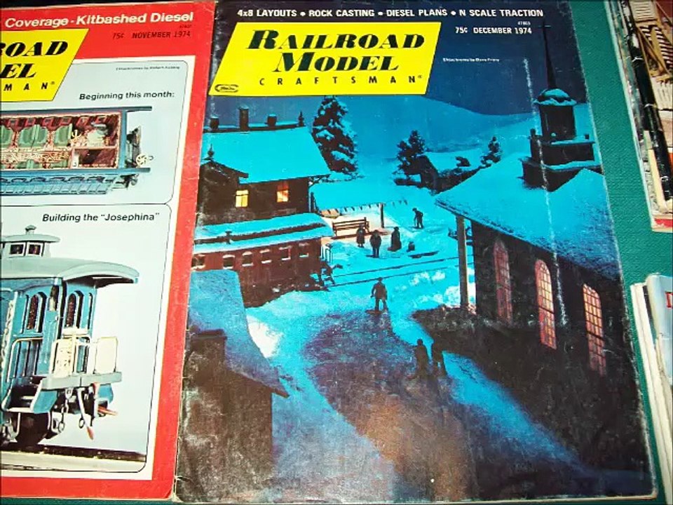 Lot of 12 Railroad Model Craftsman Magazines 1986 HO Trains Scenery Layout N O S_480p