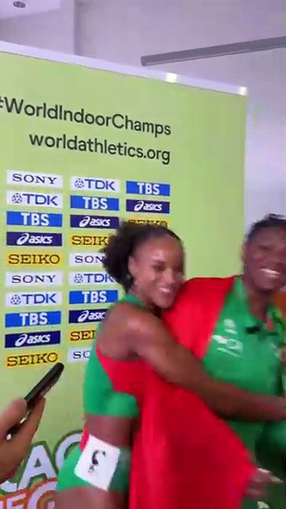 Agate Sousa e Fatoumata Diallo