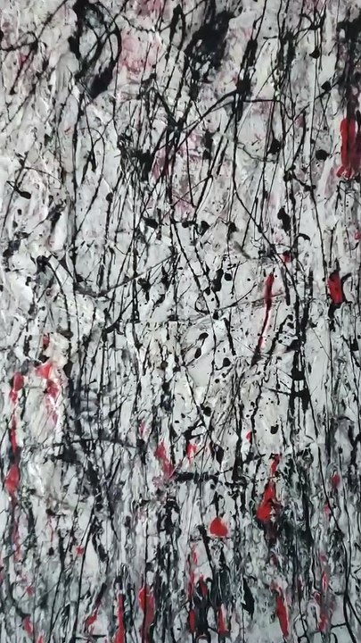 'Delicate Bad Poppies" - Original Mixed Media on Wood Panel