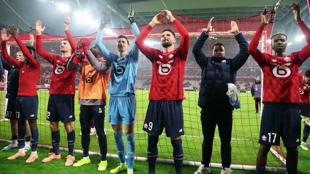Olivier Giroud offre la victoire à Lille contre l'OM en Ligue 1 - Foot - Ligue 1