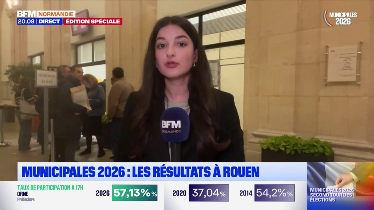 Municipales: le maire sortant Nicolas Mayer-Rossignol (PS) en tête à Rouen