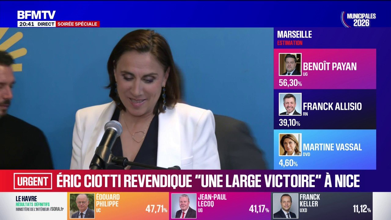 Municipales 2026 à Toulon: "Cette défaite est la mienne, j'en assume la pleine responsabilité", déclare Laure Lavalette (RN)