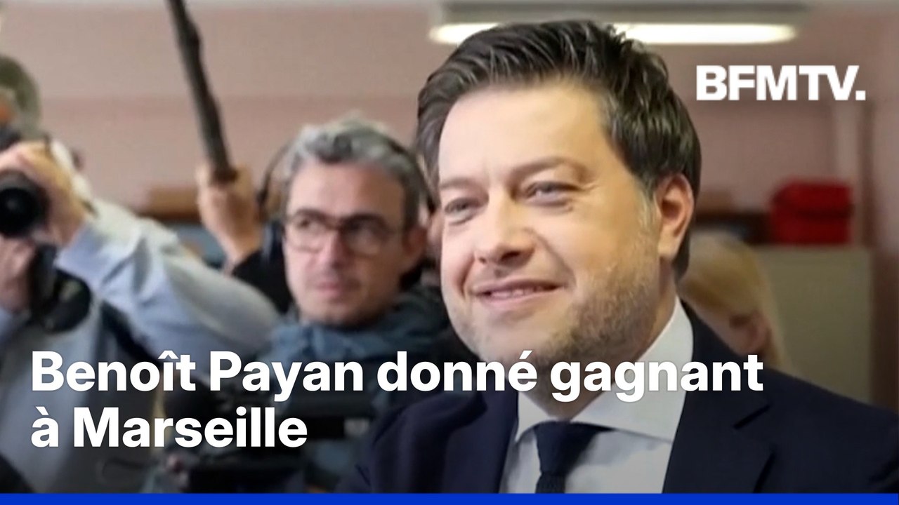 Municipales 2026: Benoît Payan en tête à Marseille avec 56,3% des voix (estimation Elabe-Berger Levrault)