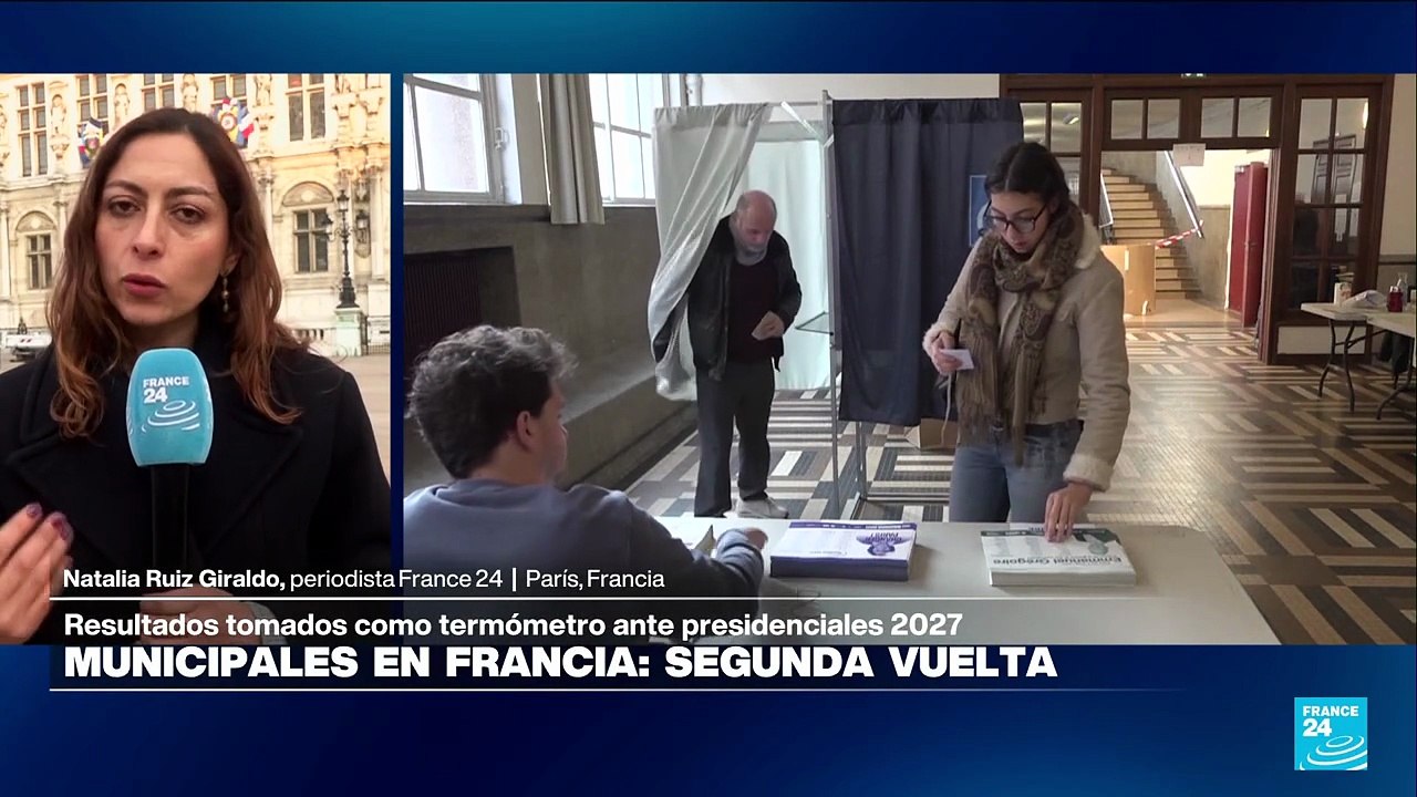 Informe desde París: cierran las urnas de la segunda vuelta de las elecciones municipales en Francia