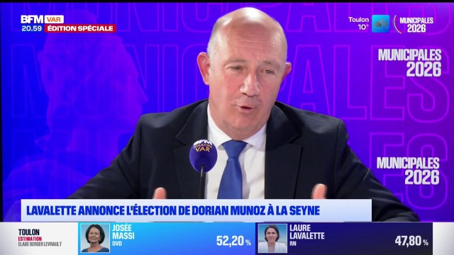 Municipales: C'est nous qui ferons baisser le RN, ce n'est pas le travail de la gauche , déclare Ange Musso, maire de Revest et vice-président de la métropole TPM