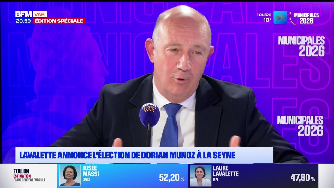 Municipales: "C'est nous qui ferons baisser le RN, ce n'est pas le travail de la gauche", déclare Ange Musso, maire de Revest et vice-président de la métropole TPM