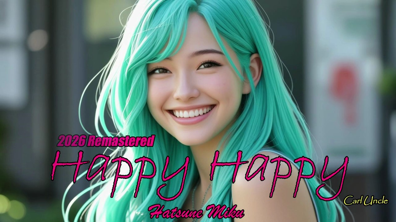 Happy Happy (2026 Remastered) ✨ | Uplifting Pop Song | Feel Good Music 🌈🎶