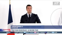 Municipales : « la plus grande percée » de toute histoire du RN, se félicite Jordan Bardella