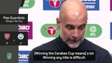 Guardiola makes Arsenal claim after 'special' Carabao Cup win