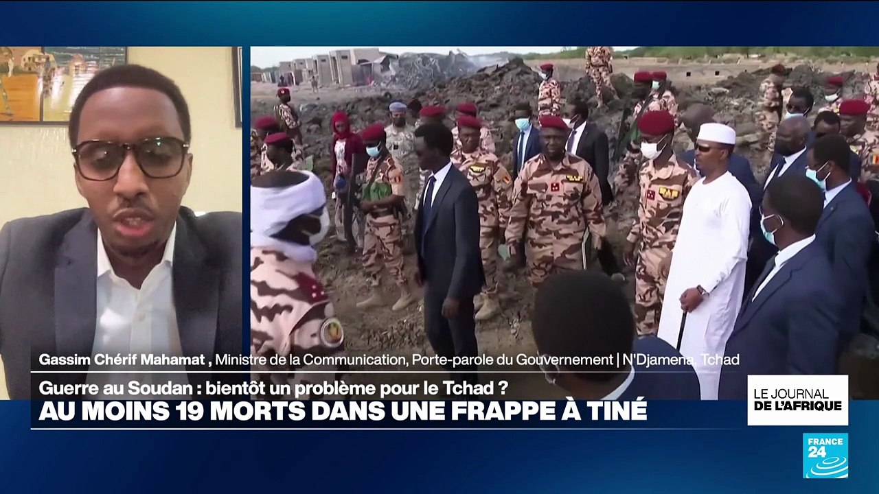 ITW porte parole du gouvernement tchadien