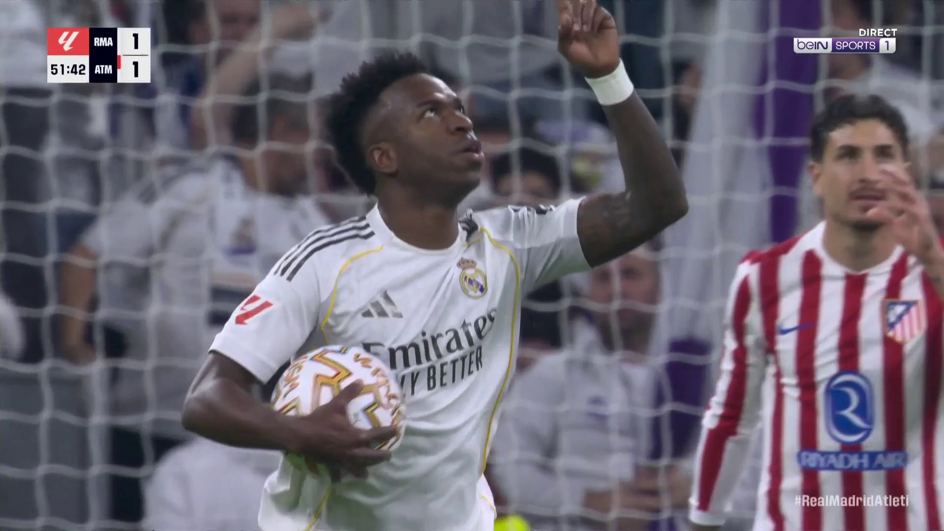 La Liga : Vinicius égalise sur penalty, tout est à refaire pour l'Atlético !