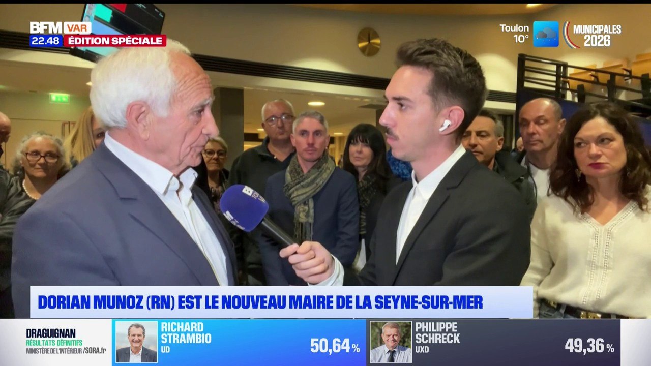 Municipales: "C'est la loi des urnes", reconnaît Joseph Minniti (LR), battu à la Seyne-sur-Mer