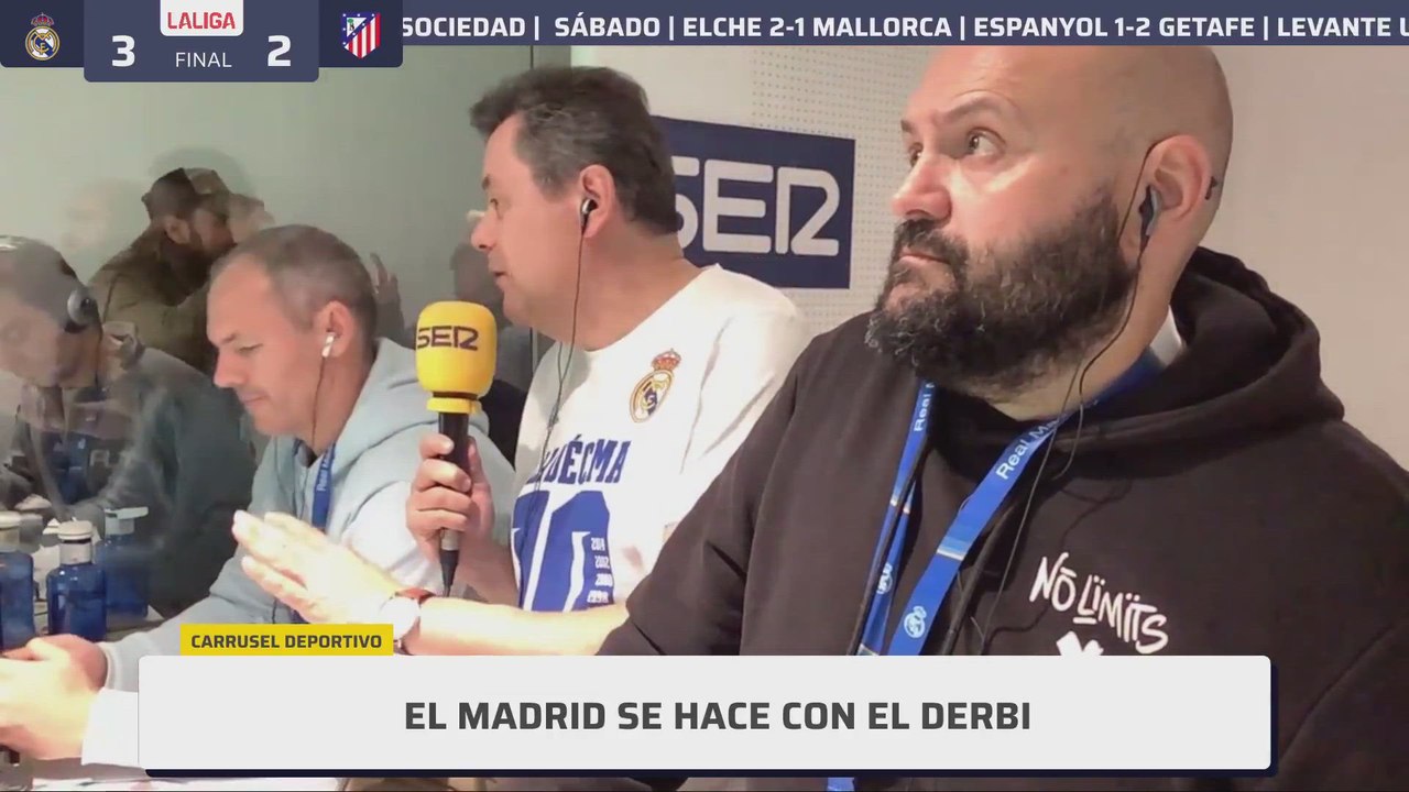 Tomás Roncero reacciona al partido de Vinicius y Mbappé ante el Atlético de Madrid