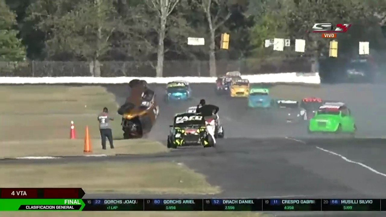 Fiat AVZ 1400 2026 La Plata Final Rodriguez Flips