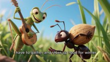 The Ant and the Grasshopper | Aesop's Fables | Animal Stories for Kids | Fabulous Fables