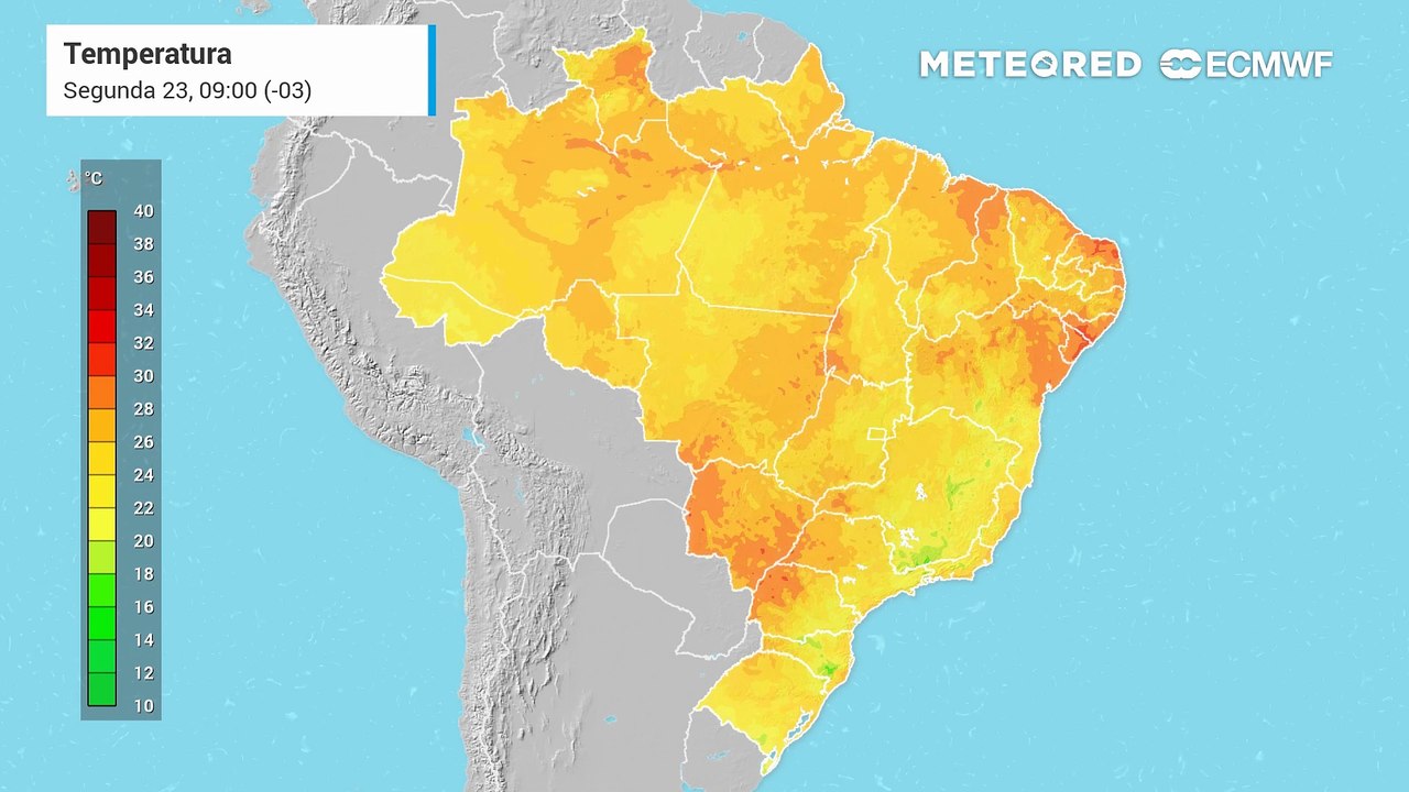 Segunda-feira, 23 de março: Eventos de frio estão distantes e clima pode pular o outono neste ano