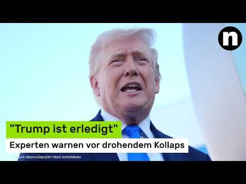 Donald Trump unter Druck: Trump ist erledigt - Experten warnen vor drohendem Kollaps