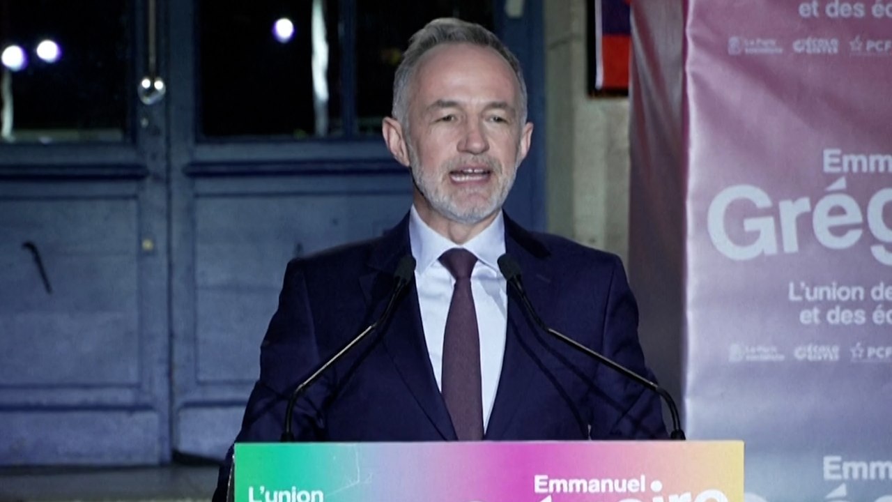 Municipales : les réactions des candidats à Paris et Marseille