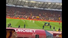 Guendalina tavassi story alla stadio per vedere la Roma