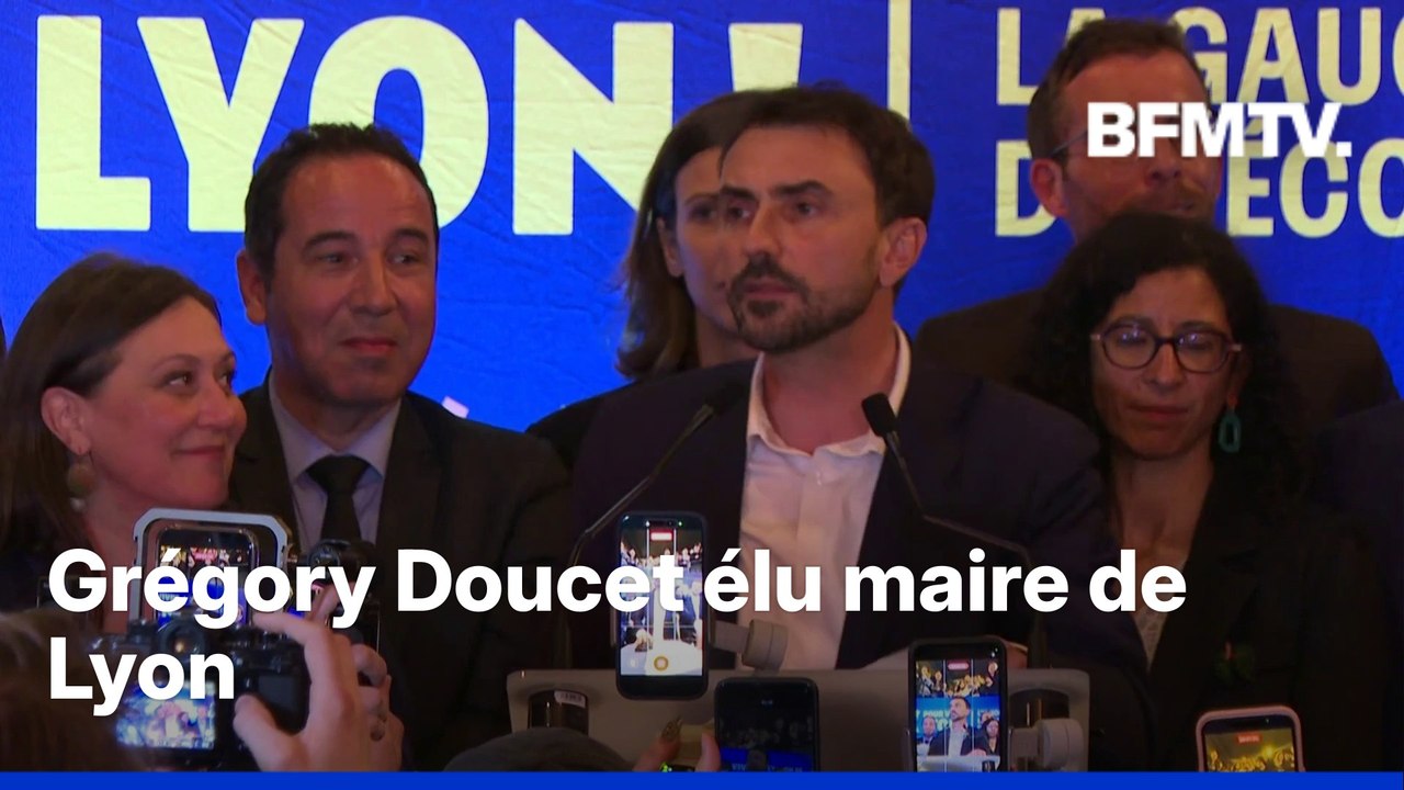 Grégory Doucet élu maire de Lyon, selon les résultats définitifs