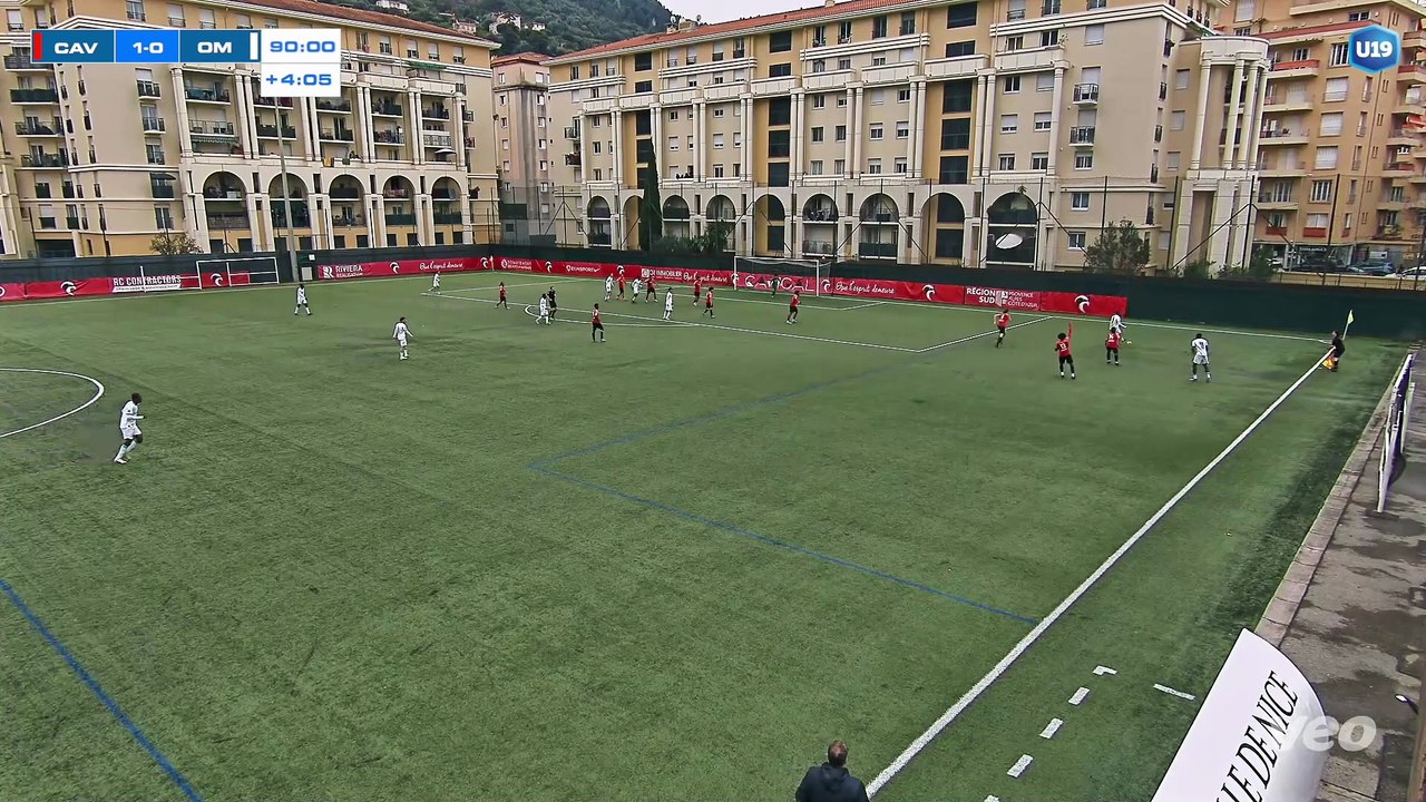 U19 I Cavigal Nice 1-1 OM : Le but de Félix Bienck