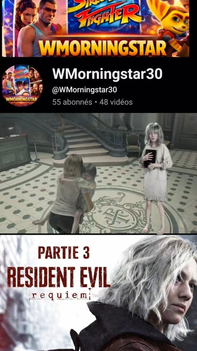 #residentevilrequiem  Le sursaut que j'ai eu 😂😂 merci de me soutenir. Sauvée Emiliy #residentevil9