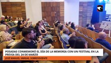 Posadas conmemoró el Día de la Memoria con un festival en la previa del 24 de Marzo