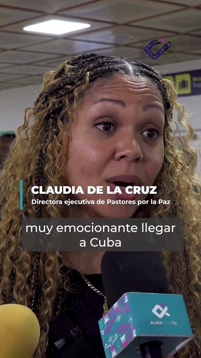 Claudia de la Cruz y la labor solidaria de Pastores por la Paz.