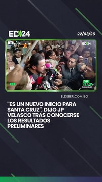 Juan Pablo Velasco: Es un nueno inicio para Santa Cruz