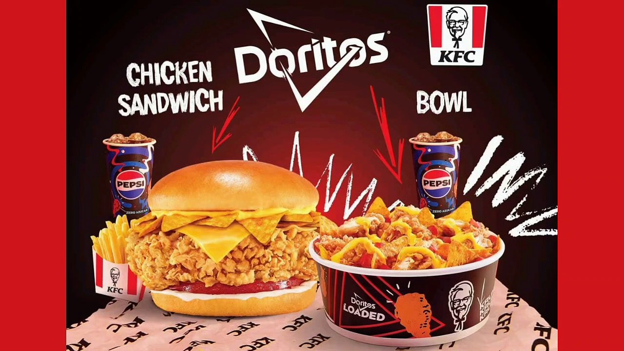 KFC Doritos Chicken Sandwich Bowl 2025