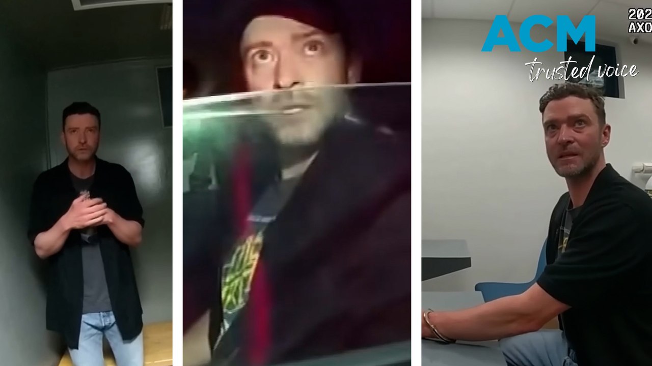 Justin Timberlake arrest bodycam footage