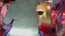Beer, Triple Riding & No Helmets: Shocking Reckless Ride Caught on Bengaluru’s BTM Road