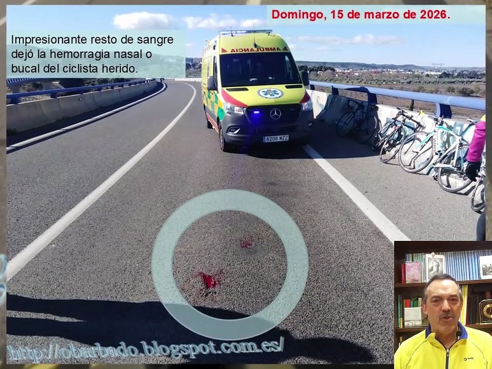 Sobre mal estado de carretra y caida de Martin A. (marzo 2026)
