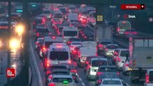 İstanbul'da bayramın sonrası ilk gün trafikte yoğunluk
