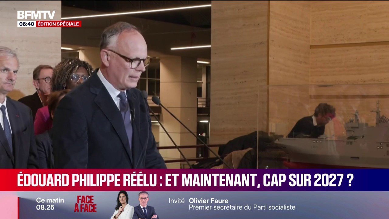 Municipales au Havre: le maire sortant Édouard Philippe a devancé la liste d'union de la gauche, cap sur 2027?