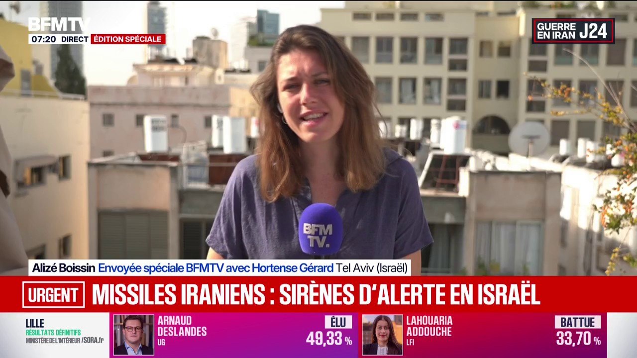 Guerre au Moyen-Orient: Israël déclare avoir "mené une vague de frappes" en Iran, après que deux missiles aient percé le "dôme de fer"