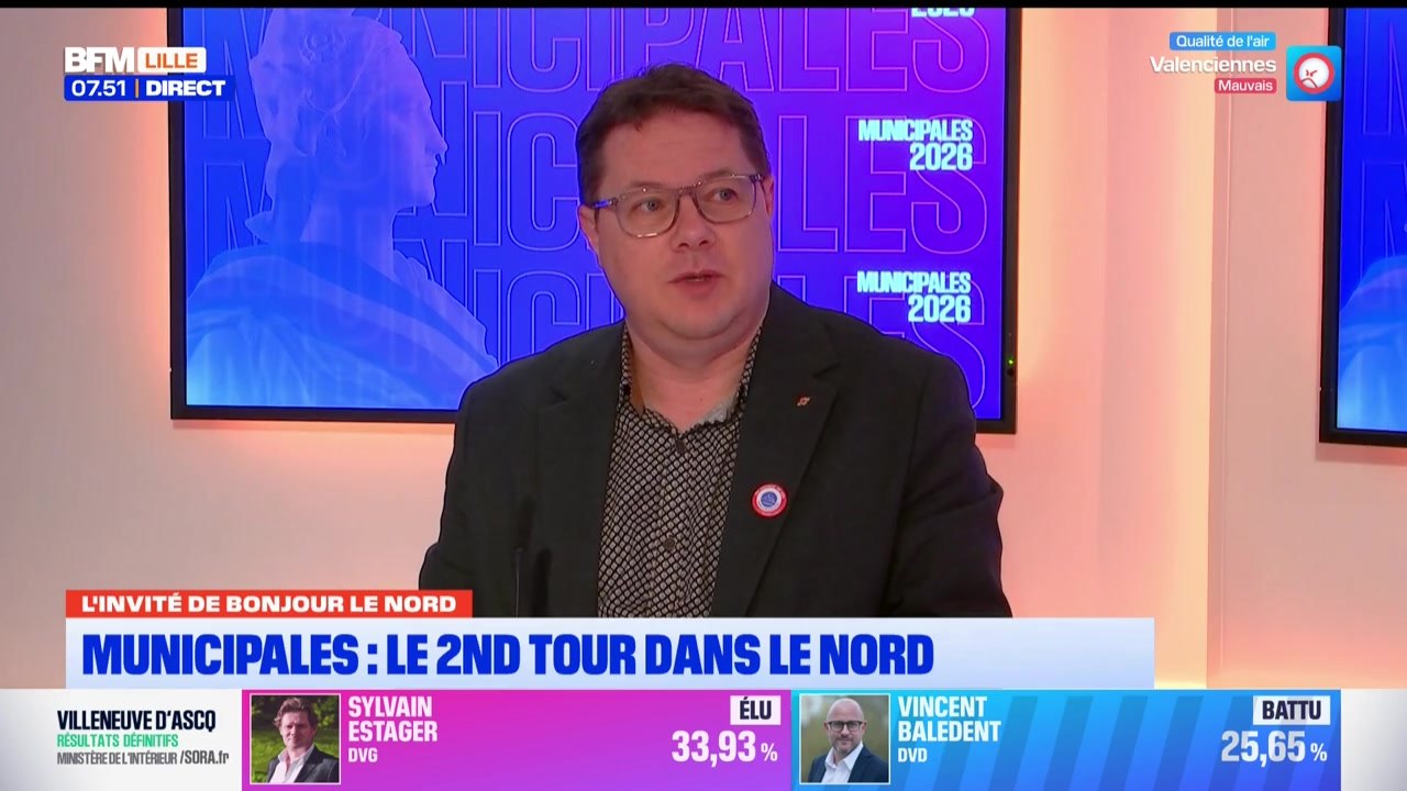 L'invité de Bonjour Lille du lundi 23 mars 2026 - Jean-Gabriel Masson