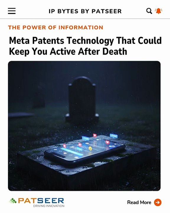 Meta Patents Technology That Could Keep You Active After Death