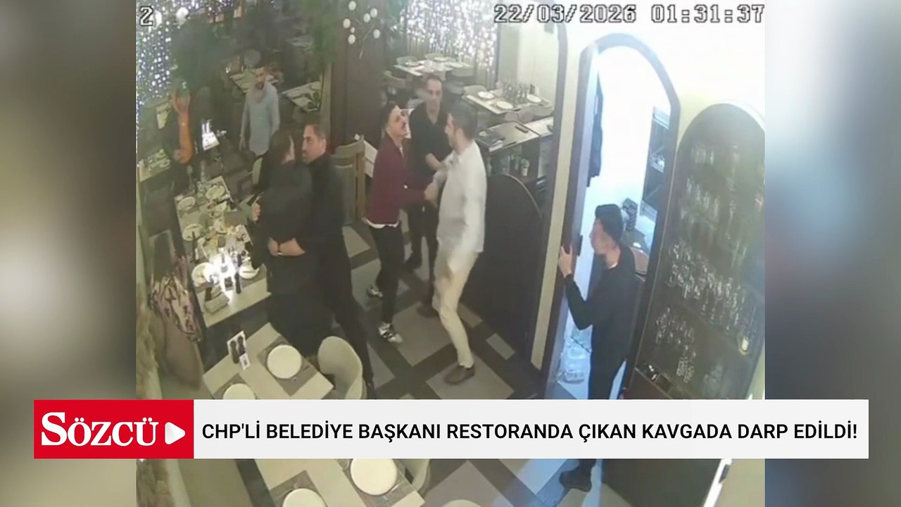 CHP'li belediye başkanı restoranda çıkan kavgada darp edildi!