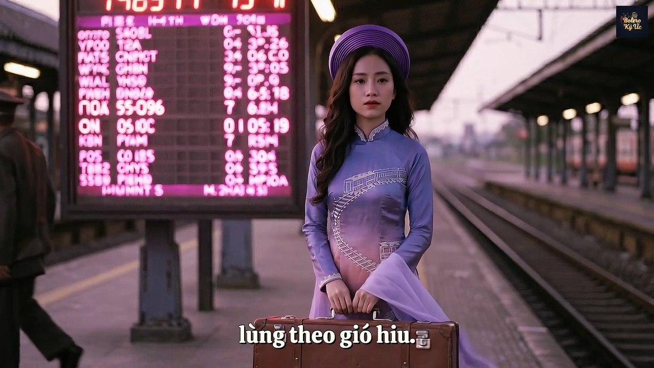 Chiều Tím Sân Ga - Bolero Rumba Gây Nghiện |Bolero Ký Ức