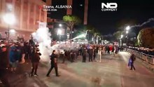 اشتباكات في تيرانا خلال احتجاج للمعارضة