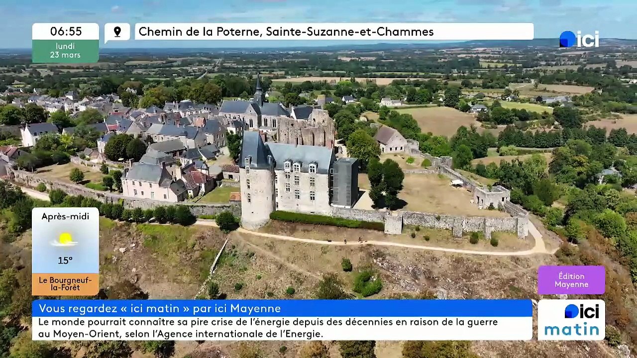 23/03/2026 - ici matin par ici Mayenne en vidéo